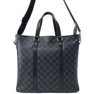 Louis Vuitton Damier Graphite Black Tadao Bag
